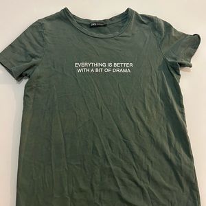 Zara t-shirt short tees